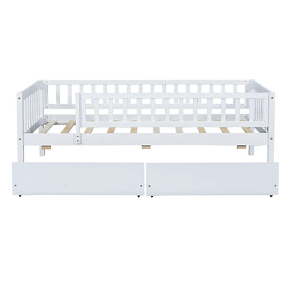 Multi Functional Wooden Daybed Frame Solid Pine