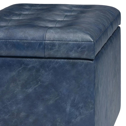 Cosmopolitan Upholstered Storage Ottoman Bench