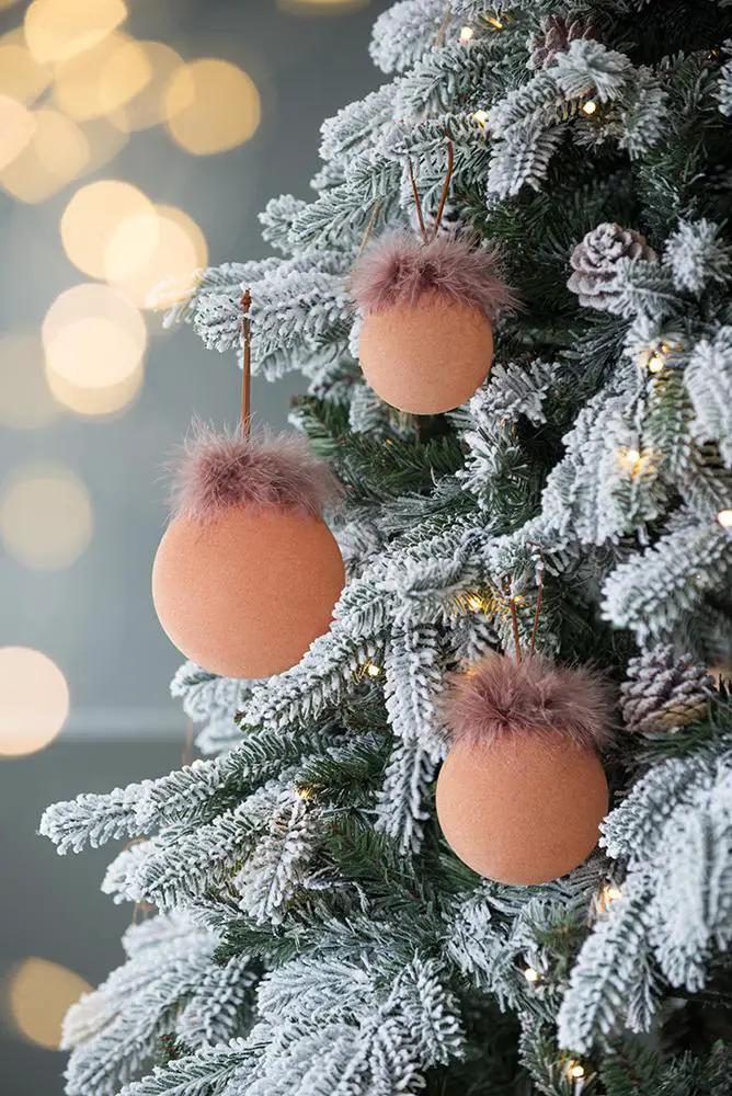Glass Christmas Ball Ornaments for Tree Decor