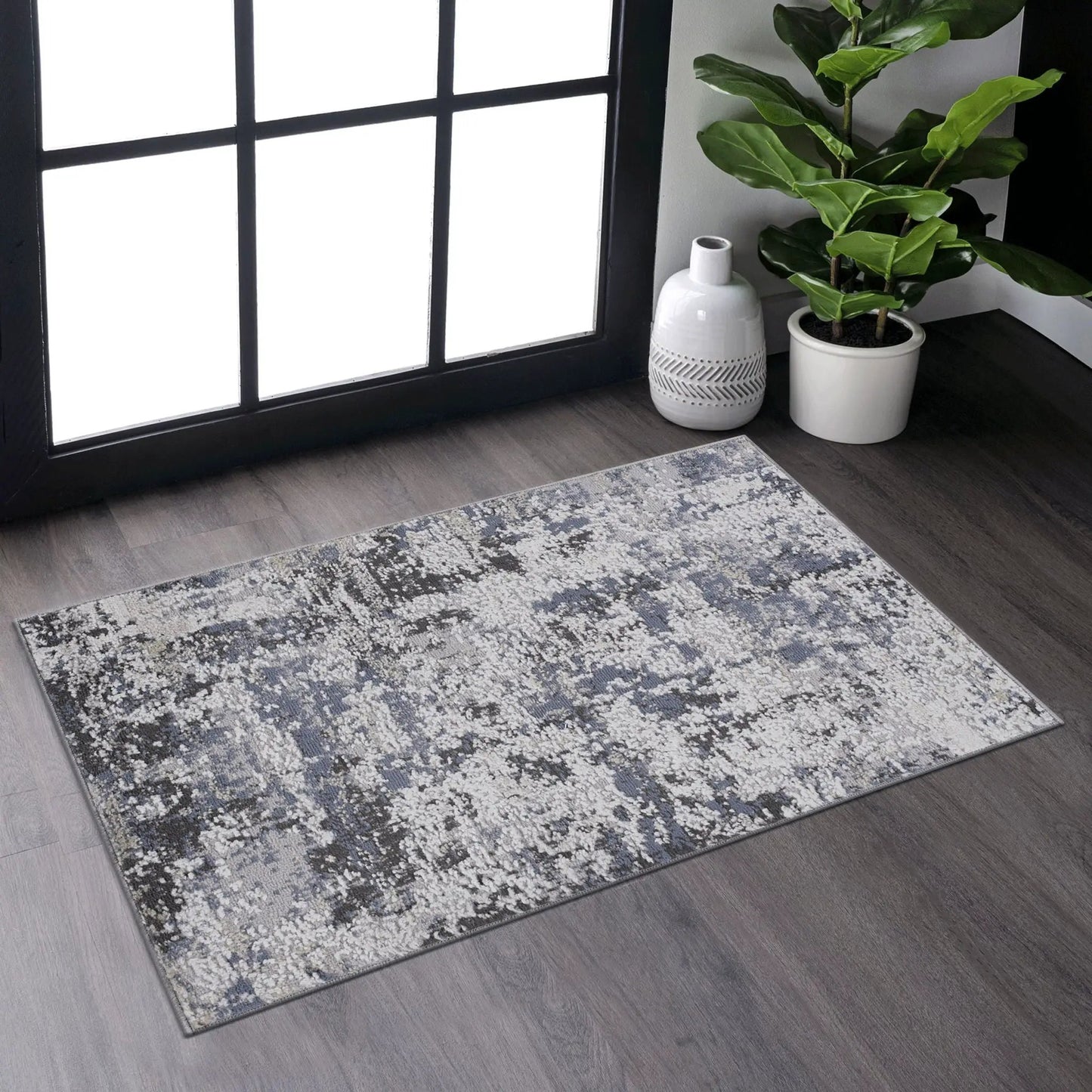 Payas Abstract Area Rug With Neutral Palette