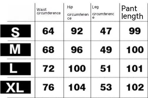 High Street Embroidery Stitching Jeans chart waist-hip-leg-length for S–XL FLIPSTYLEZLLC on Tampa Home & Garden Store