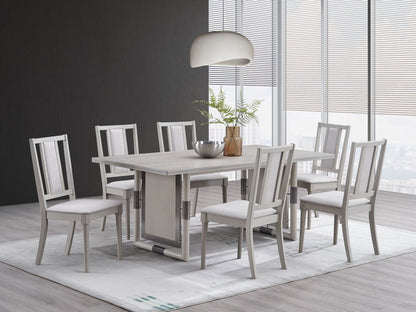 Marta Seven Piece Dining Room Set and Chairs