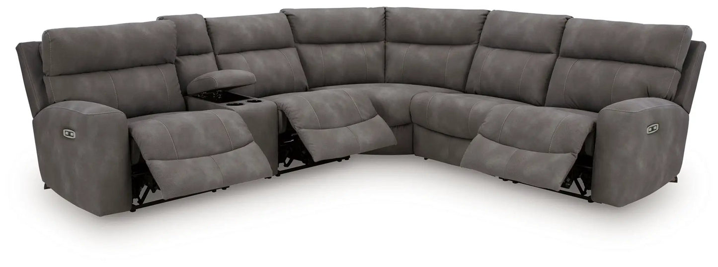 Next Gen Durapella Power Reclining Sectional Set