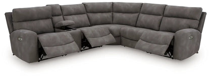 Next Gen Durapella Power Reclining Sectional Set