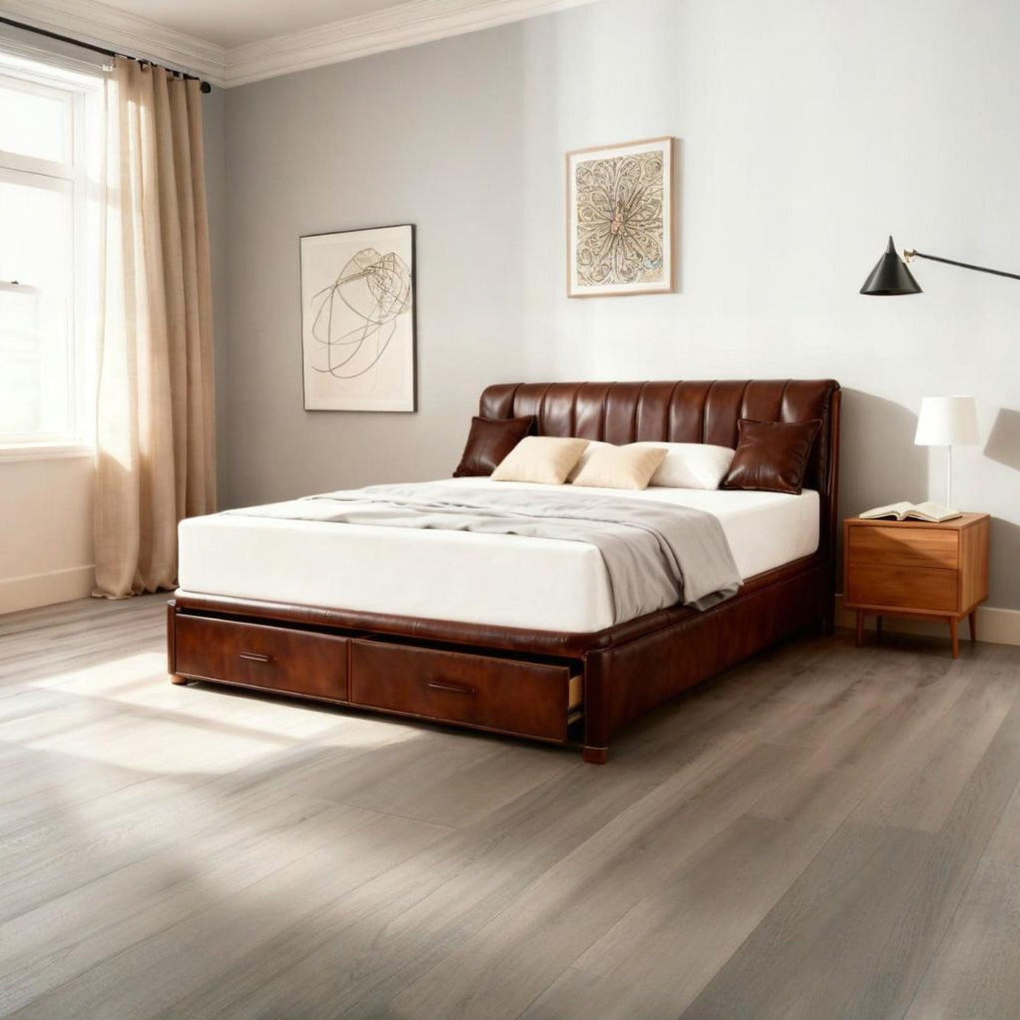Memory foam mattress in a box, 10-inch Tea fiberglass-free on Tampa Home & Garden Store