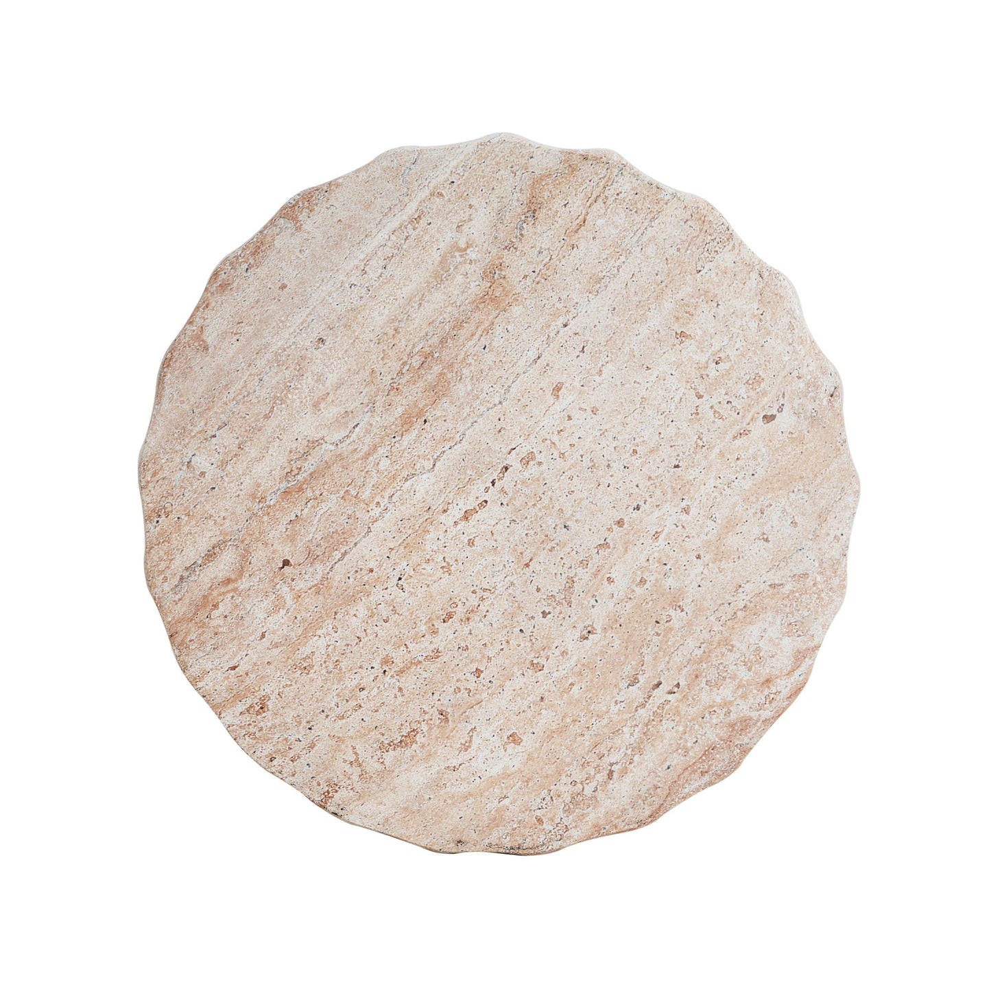 Indoor and Outdoor Concrete Side Table Beige