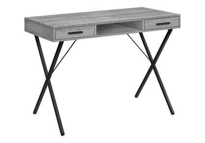 Contemporary Laptop Desk with Storage Drawers