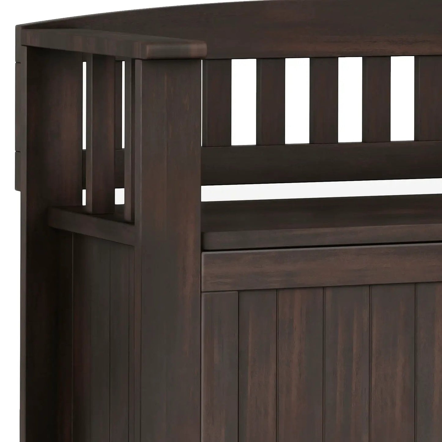 Acadian Entryway Storage Bench with Lift Lid
