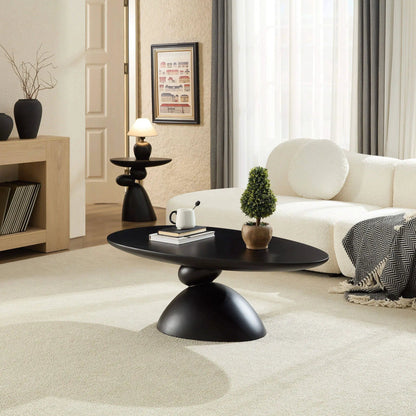 Tibetan Ritual Inspired Lucky Stone Shaped Table