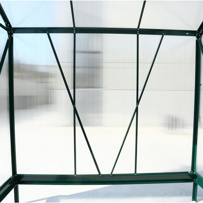 Heavy Duty Polycarbonate Greenhouse Kit and Door