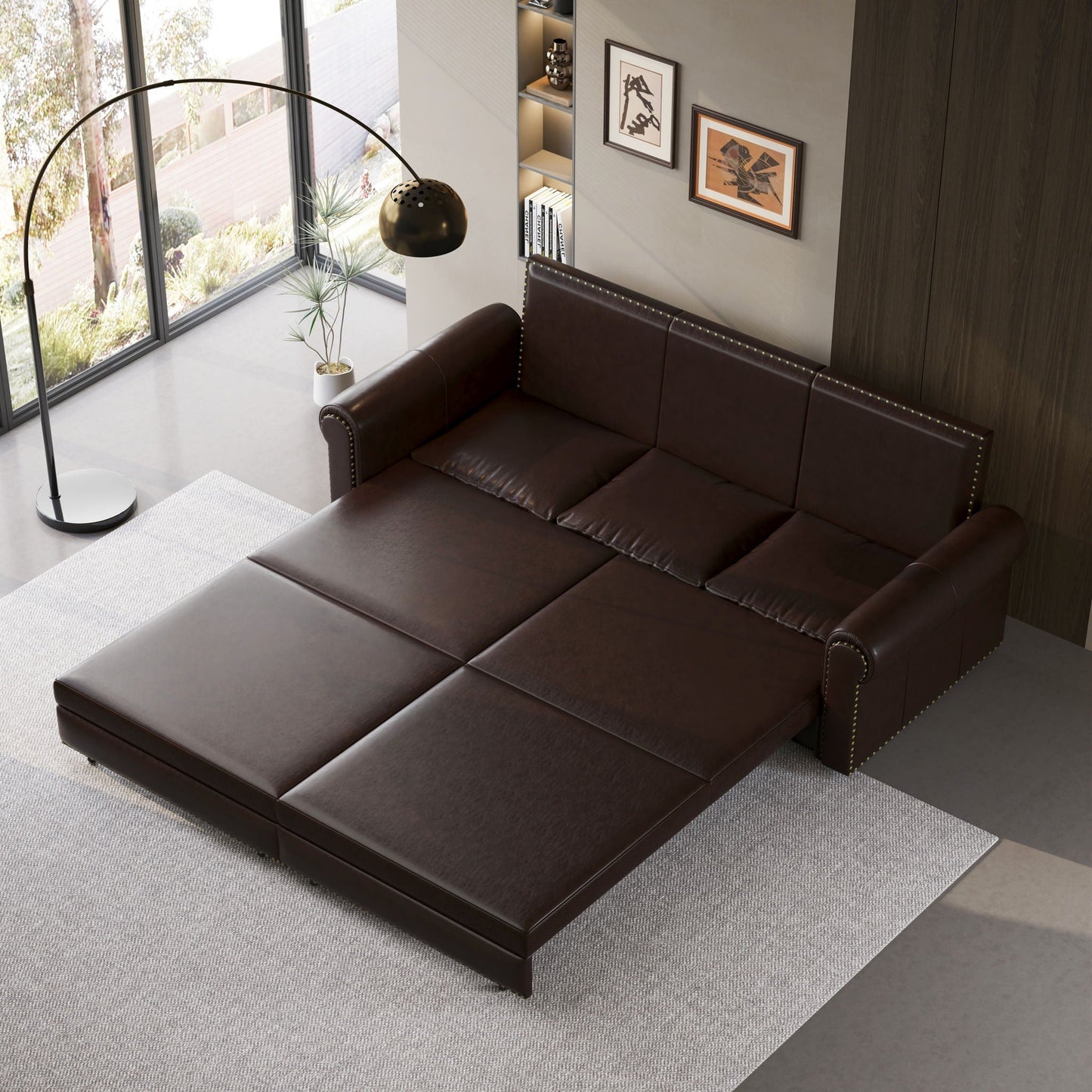 Chesterfield and convertible sleeper sofa