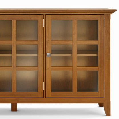 Acadian Wide Storage Cabinet Handcrafted