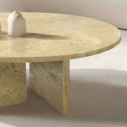 Luxury Marble Coffee Table With Unique Veining