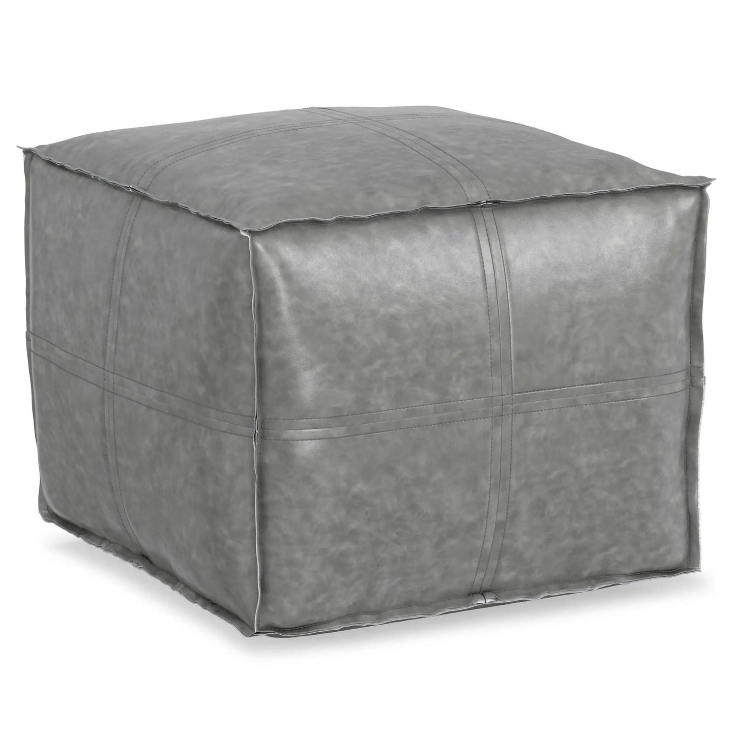 Brody Versatile Square Pouf for Living Rooms