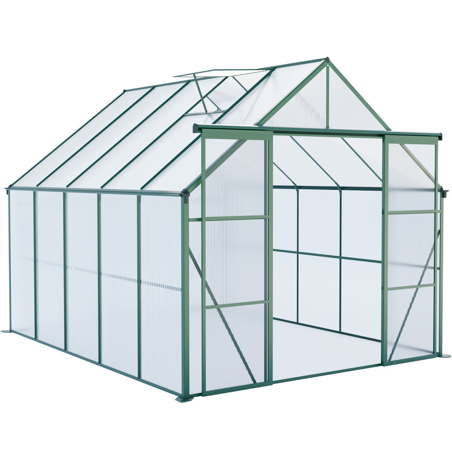 Heavy Duty Double Door Polycarb House and Pegs