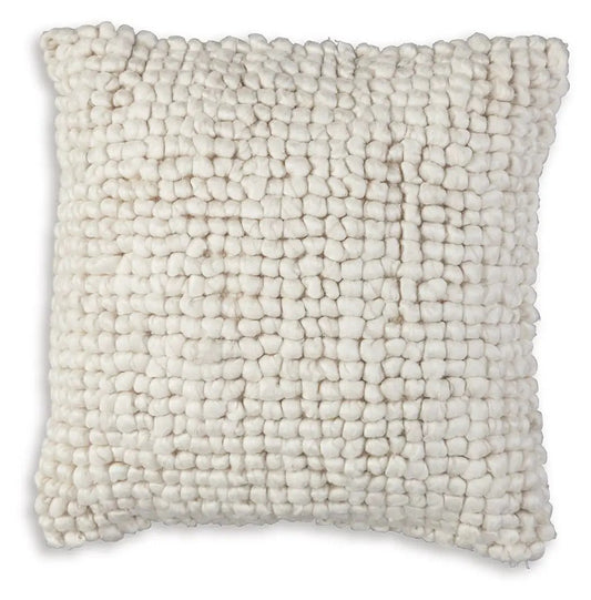 Aavie throw pillow in cream chunky knit texture by Unique Piece Furniture on Tampa Home & Garden Store