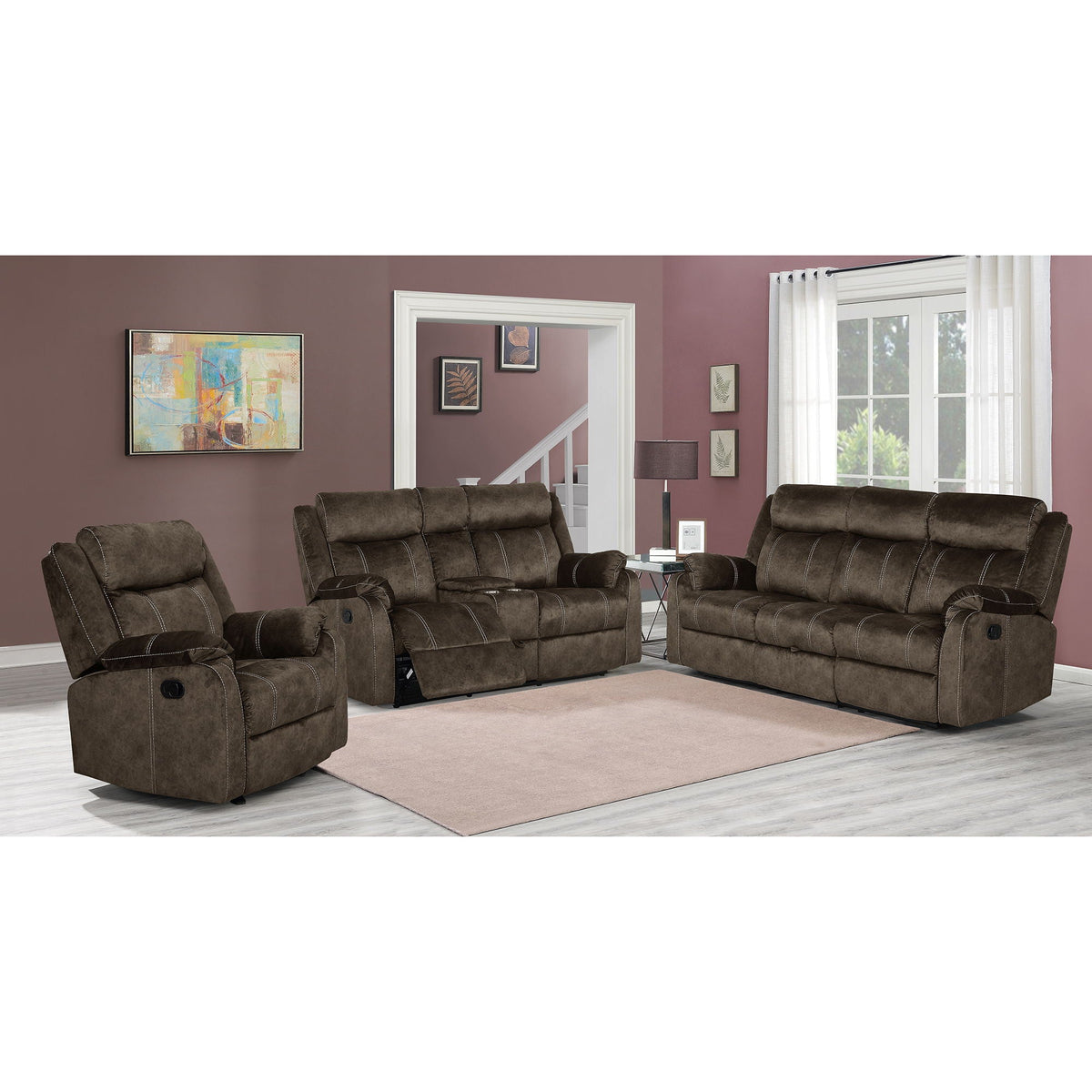 Sonet Domino Manual Recliner And Cup Holders