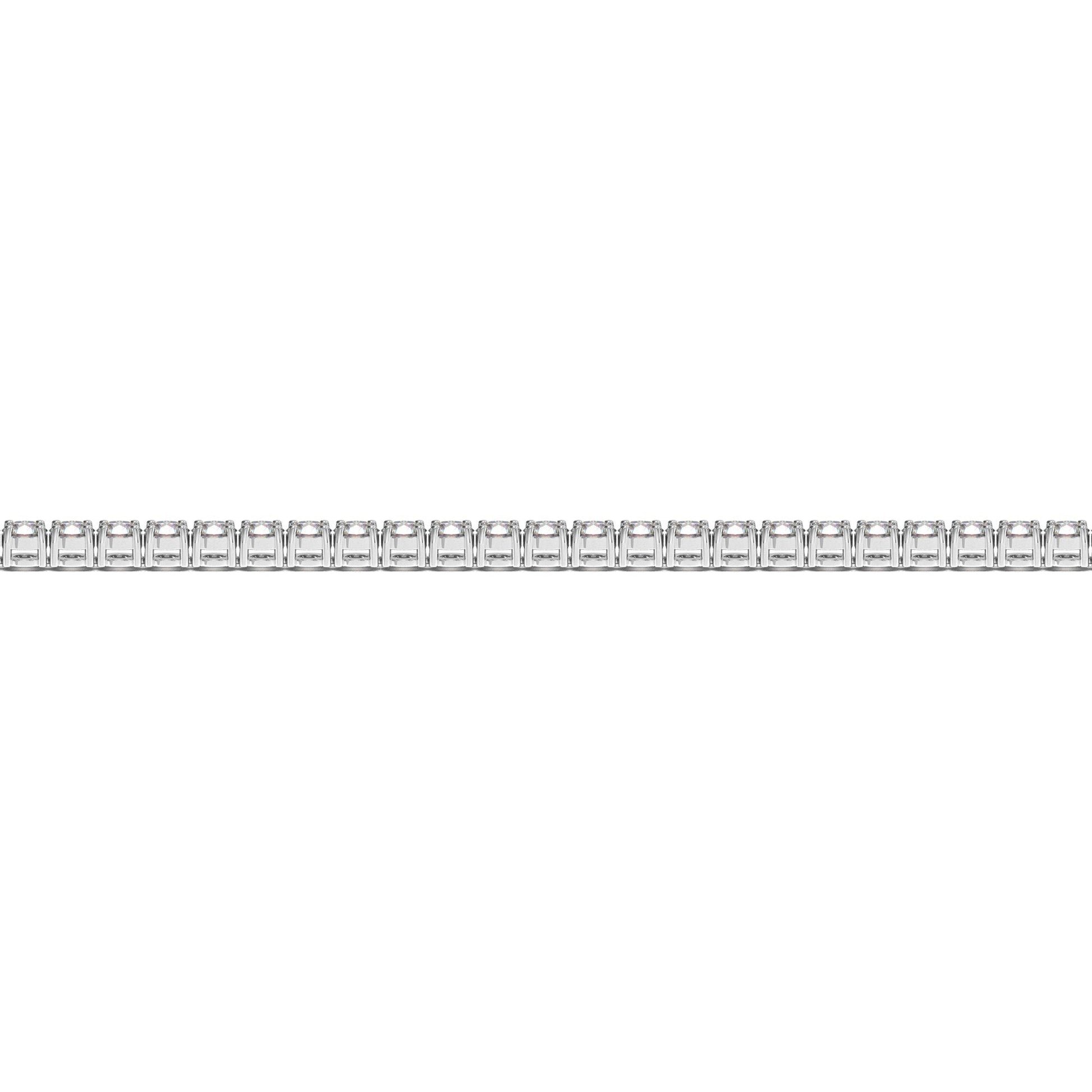 Lab grown round diamond tennis bracelet in 14k white gold, 2 ctw F/G VS2/SI1, by Bids.com on Tampa Home & Garden Store