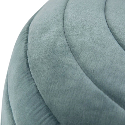 Vivienne Upholstered Round Pouf for Living Room