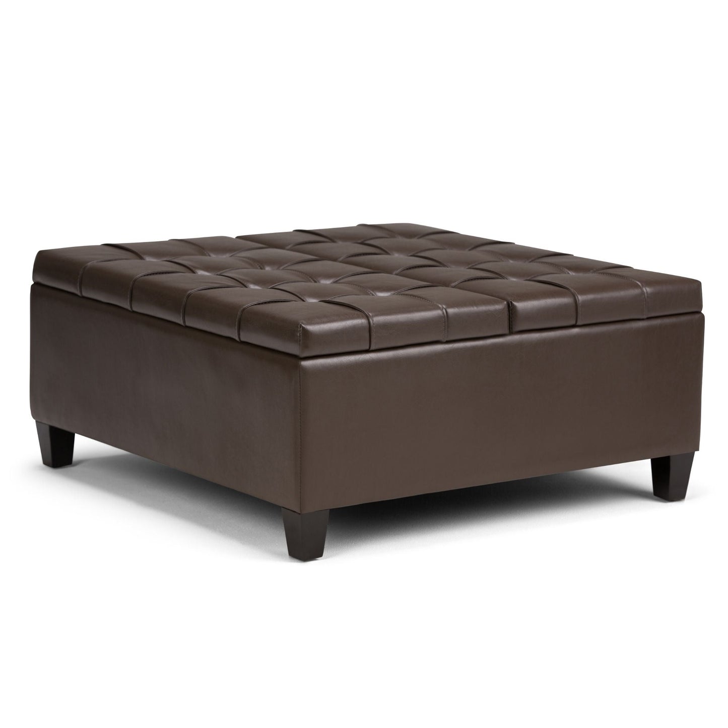 Harrison Upholstered Coffee Table Storage Ottoman