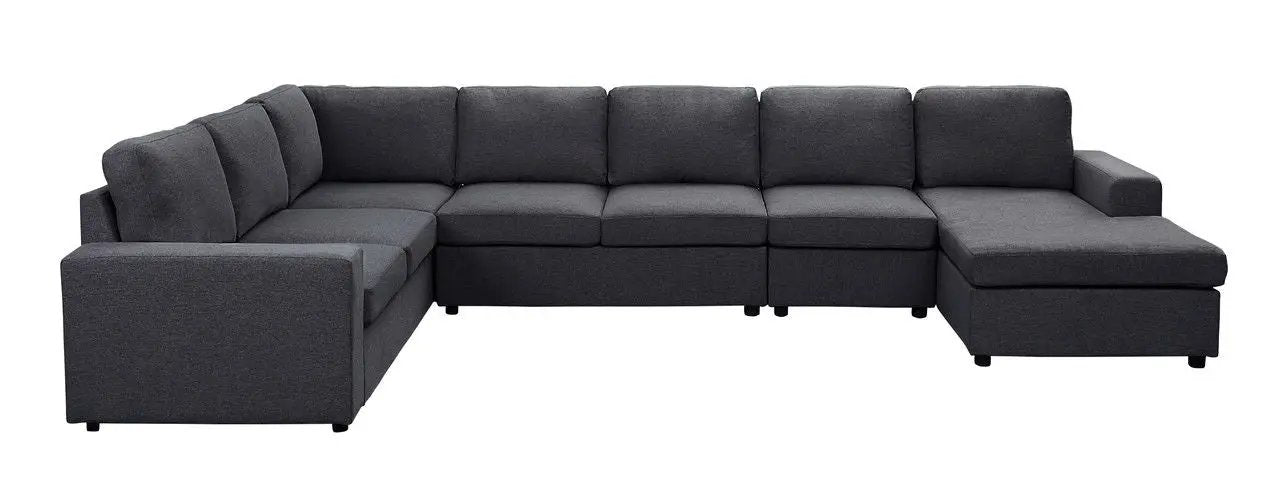 Hayden 7 Seat Reversible Modular Sectional Sofa