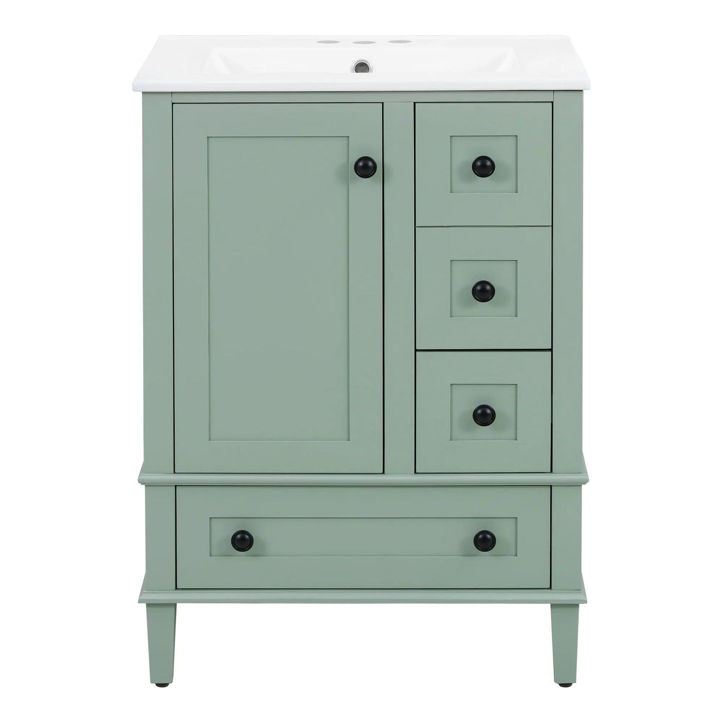 Bathroom Vanity With Basin and Soft Close Drawers