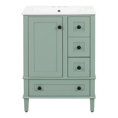 Bathroom Vanity With Basin and Soft Close Drawers