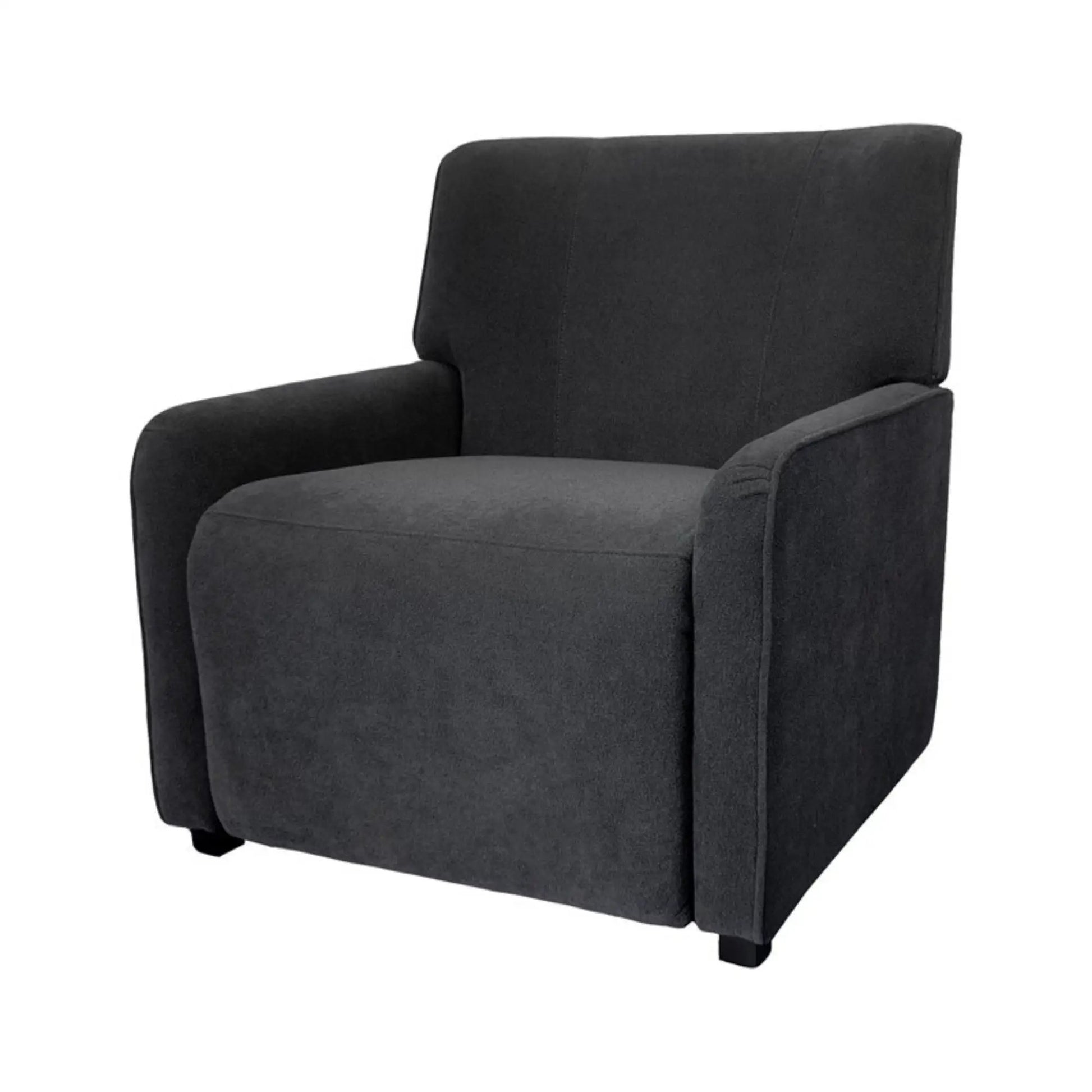Stylish gray recliner chair in soft fabric by Unique Piece Furniture on Tampa Home & Garden Store