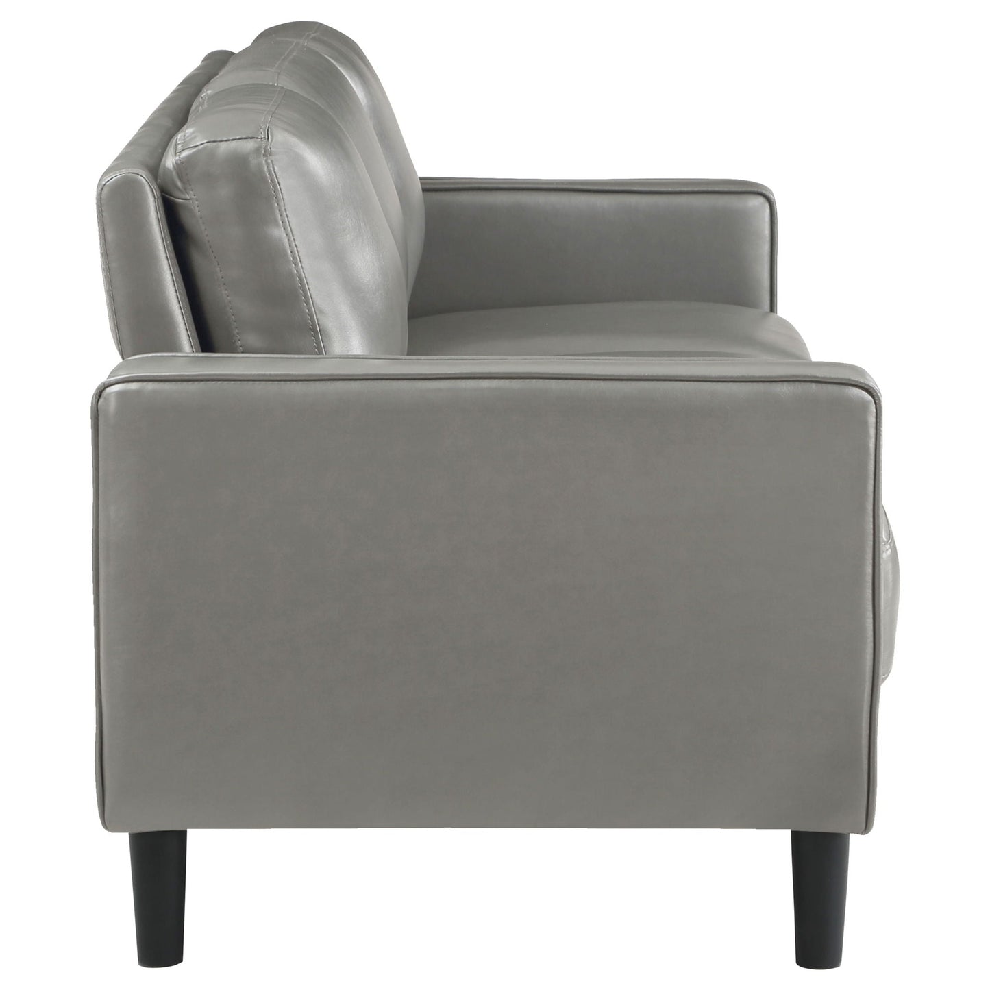 Farallone Contemporary Track Arm Plush Sofa
