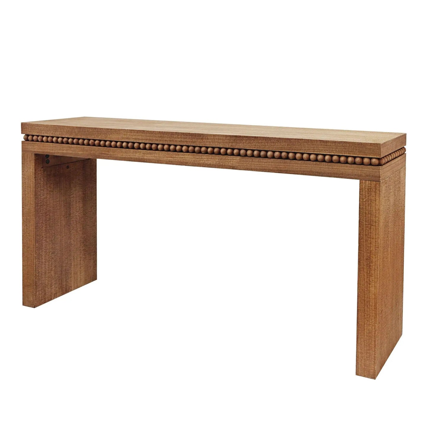 Modern Rustic Wood Coffee Table with Floating Top
