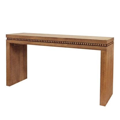 Modern Rustic Wood Coffee Table with Floating Top