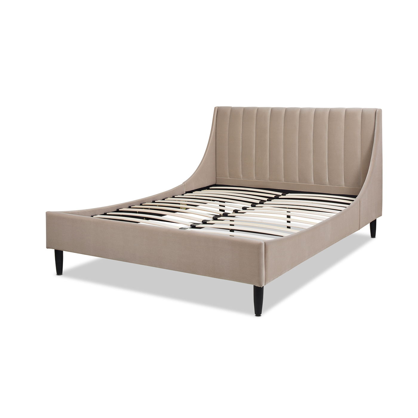 Aspen Vertical Tufted and Modern Platform Bed
