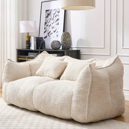 Comfortable Dual Beanbag Chair and Foam Core