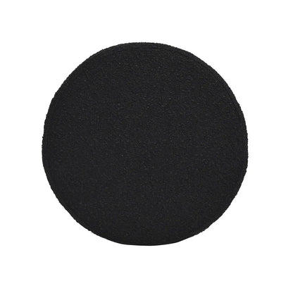 Fuji oversized round storage ottoman in black boucle fabric by Unique Piece Furniture on Tampa Home & Garden Store