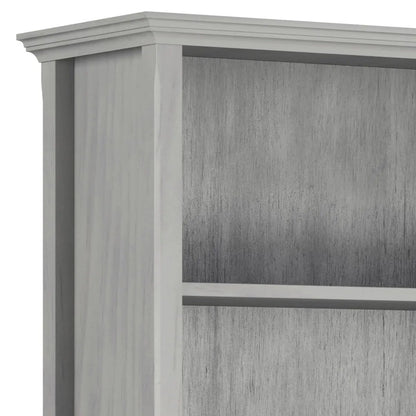 Amherst Five Shelf Bookcase Handcrafted Wood