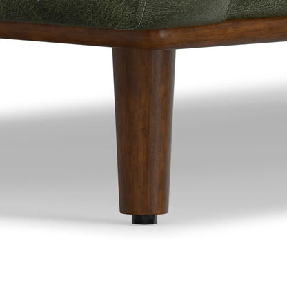 Morrison Sofa and Ottoman Set in Leather