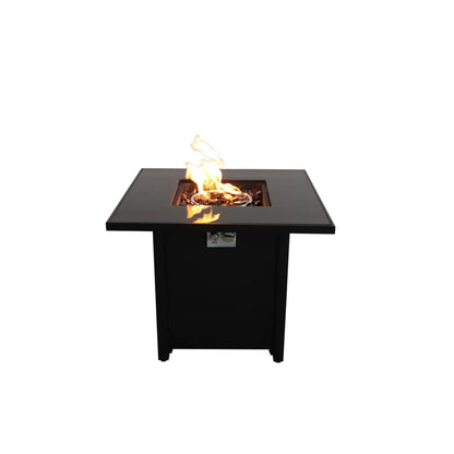 Powder Coated Stainless Steel Fire Pit With Lid