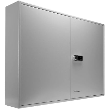 Gray 400-key adjustable key lock box with digital lock, wall-mounted metal cabinet Barska on Tampa Home & Garden Store
