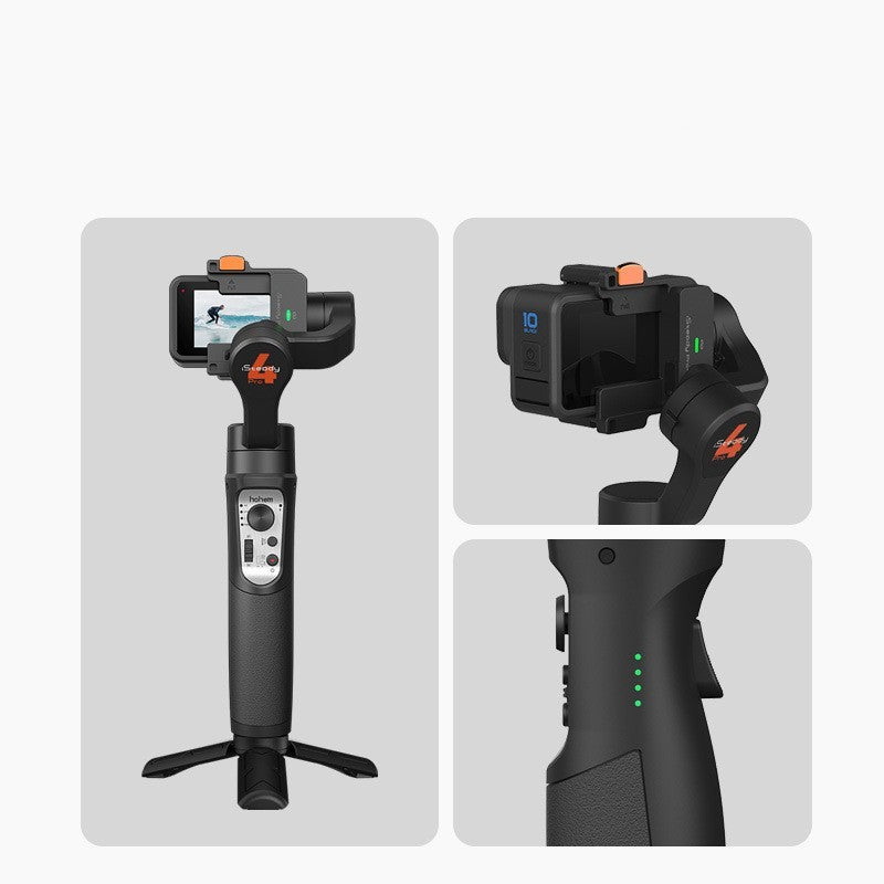 Motion camera handheld gimbal stabilizer, black with smartphone mount by Sell My Stuff on Tampa Home & Garden Store