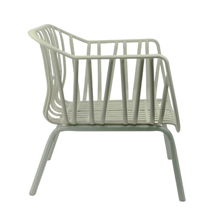 Huron Outdoor Resin Club Chair Set of Two