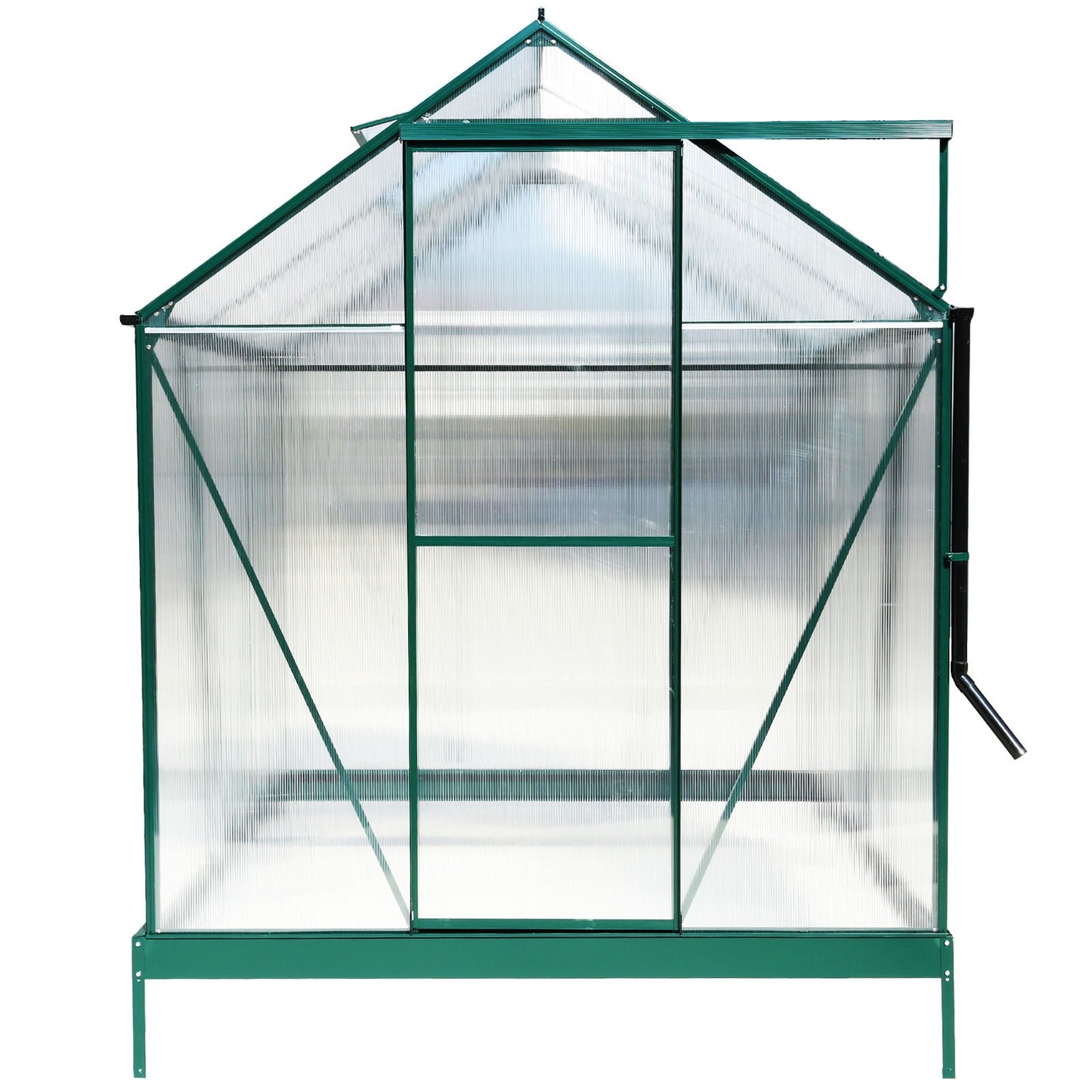 Heavy Duty Polycarbonate Greenhouse Kit and Door