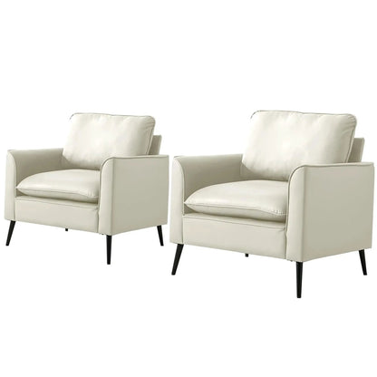 Nordic Retro Light Upholstered Sofa Chair