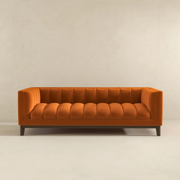 Melissa Luxurious Mid Century Modern Sofa