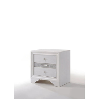 Naima Chic Nightstand With Jewelry Drawer