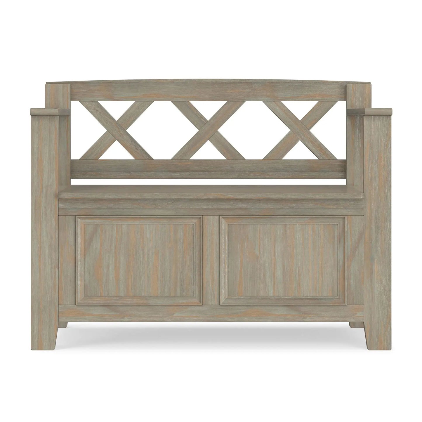 Amherst Small Transitional Entryway Storage Bench