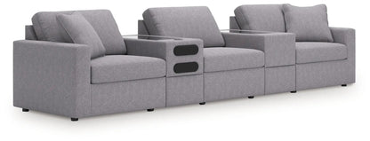 Modmax Sectional in Granite Performance Fabric