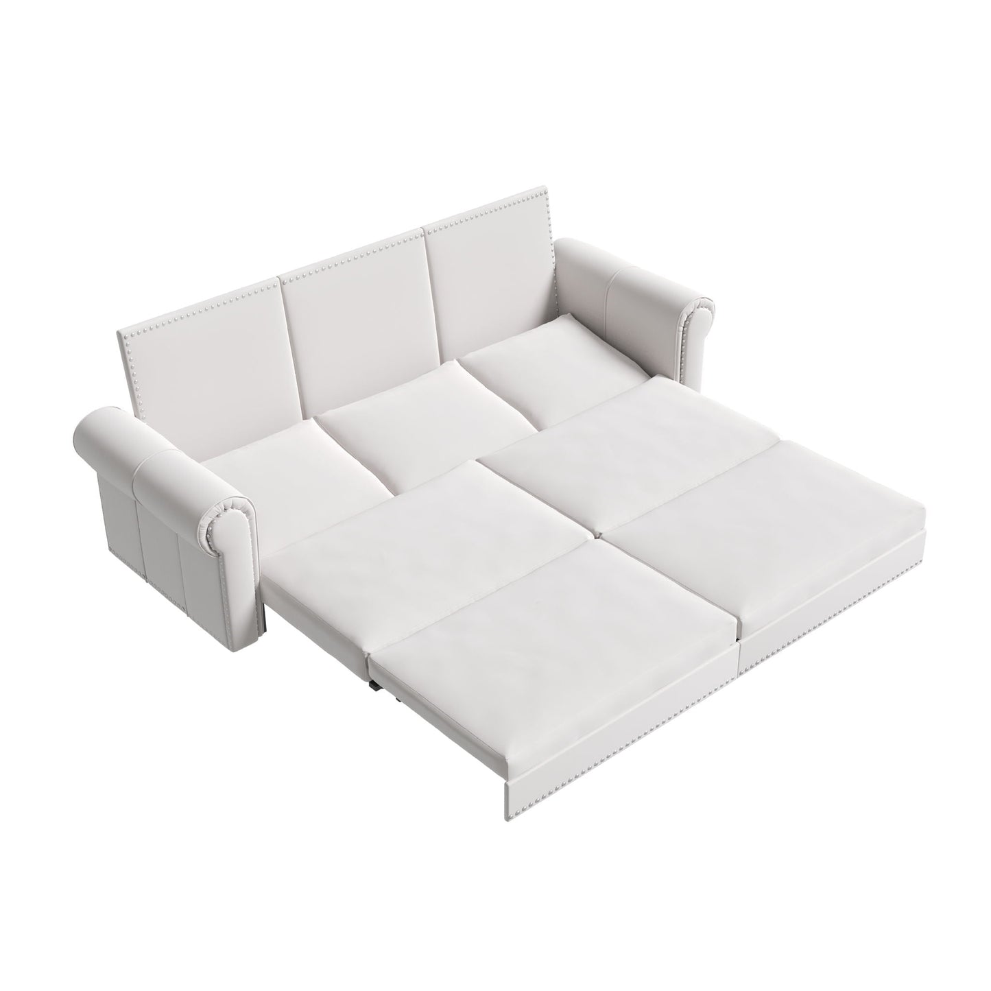 Convertible Pull Out Sofa Bed and Sleeper Unit