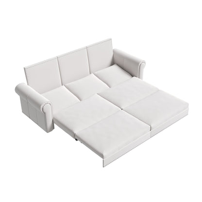Convertible Pull Out Sofa Bed and Sleeper Unit