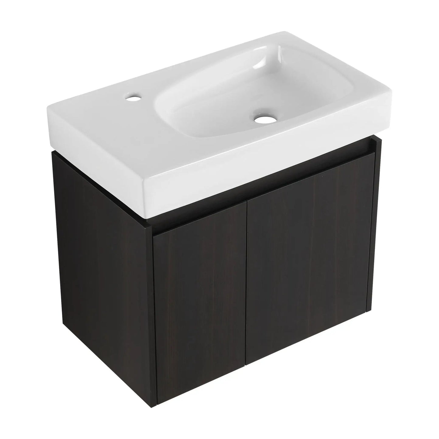Modern Bathroom Vanity with Ceramic Basin Sink