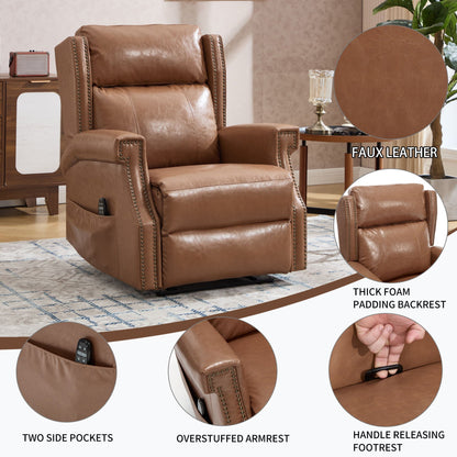 Manual Recliner With Vibrations and Heat